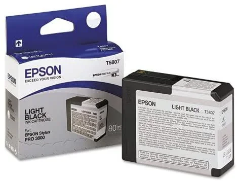Epson T5807 Negro Light Cartucho de Tinta Original – C13T580700