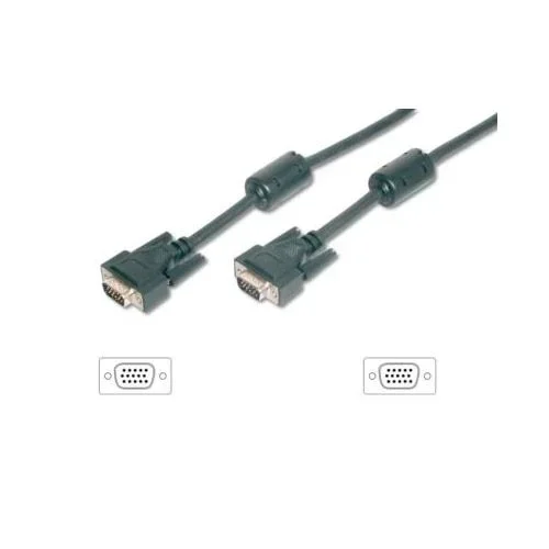 Equip 118815 cable VGA 15 m VGA (D-Sub) Negro