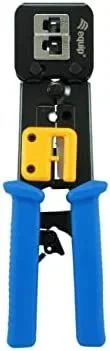 Equip 12941007101 Herramienta para prensar Negro, Azul, Amarillo