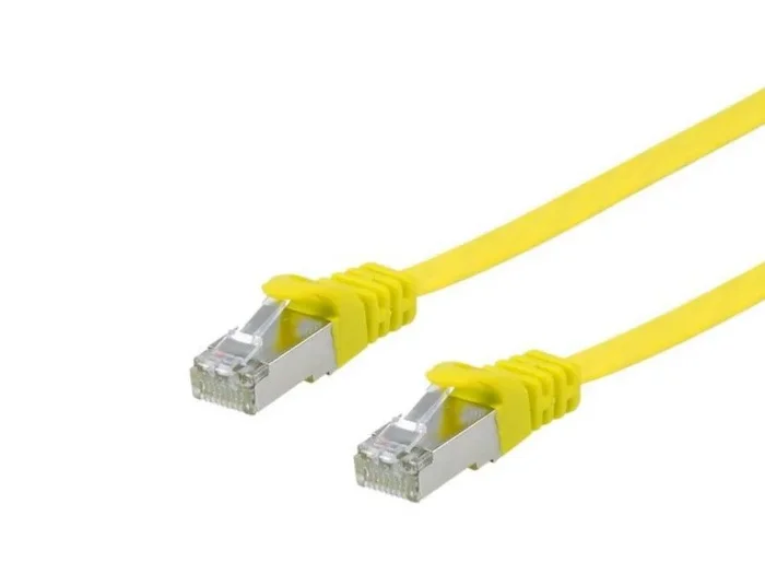 Equip 607664 cable de red Amarillo 5 m Cat6a U/FTP (STP)