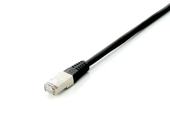 Equip 645693 cable de red Negro 0,25 m Cat6a S/FTP (S-STP)