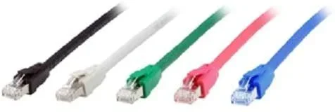 Equip – Cable de Pares Trenzados (Cat. 8.1, S/FTP, 2 Conectores RJ45, 3 m), Color Verde