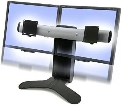 Ergotron LX Series Dual Display Lift Stand 61 cm (24″) Negro Escritorio