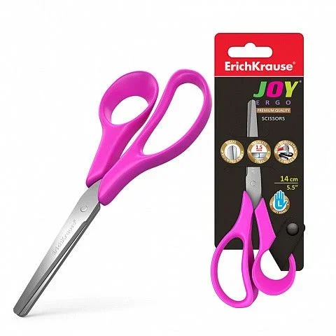 ErichKrause Joy Ergo Universal Corte recto Magenta, Acero