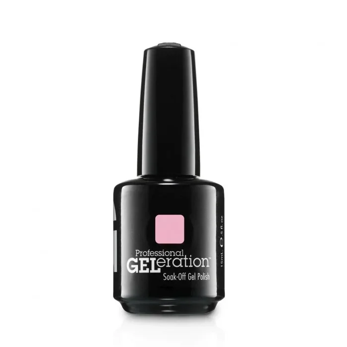Esmalte semipermanente Jessica Professional GELeration tono Pinkies Up fórmula de larga duración color rosa vibrante acabado brillante profesional 15 ml