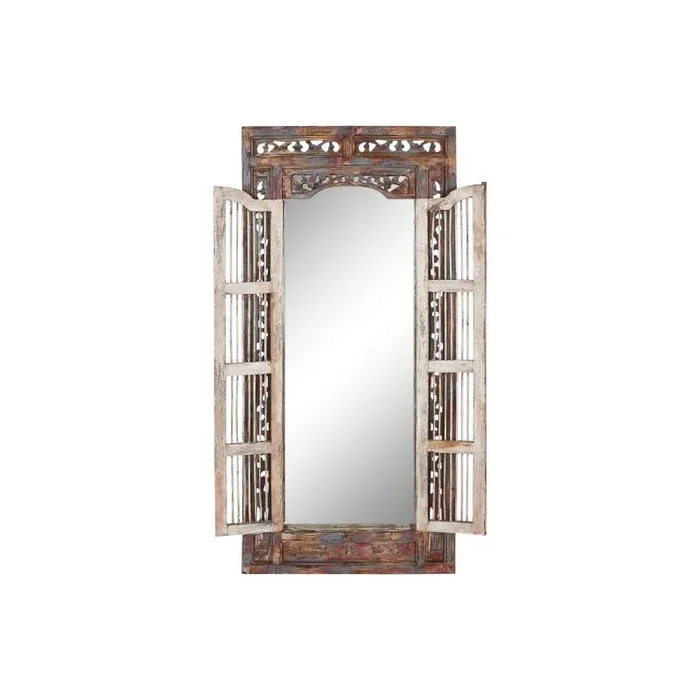 Espejo Home ESPRIT Azul Madera 90 x 4 x 180 cm – Marca: Home ESPRIT – EAN: 8424002112967