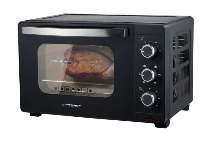 Esperanza eko006n mini horno con convección y asador 25 l 1600w negro