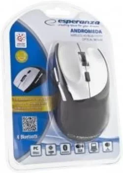 Esperanza EM123S ratón Bluetooth Óptico 2400 DPI
