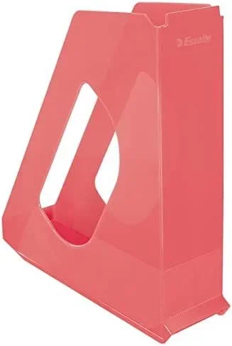 Esselte 628455 estante para revistas Poliestireno (PS) Coral