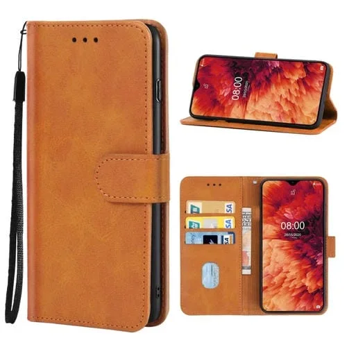 Estuche de Cuero para Ulefone Note 8P y Note 8 (Brown)