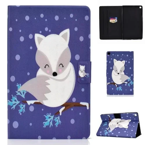 Estuche de Pluma Plana Prensada Eléctrica con Función de Suspensión y Soporte (Arctic Fox)