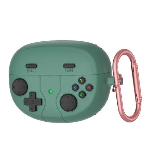 Estuche de Silicona para Auriculares Bose Ultra Open Earbuds Estilo Consola Retro (Verde)