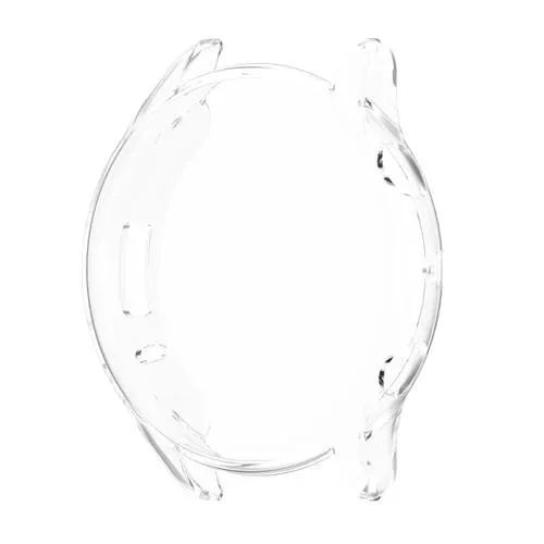 Estuche para Amazfit GTR 3 Pro chapado en TPU a prueba de golpes (Transparente)