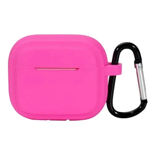 Estuche para Auriculares AirPods Pro 2 A Rayas A Prueba de Golpes (Rose Red)