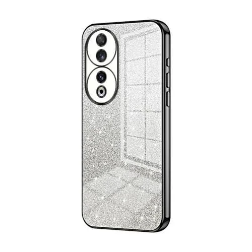 Estuche para Honor 90 Galvanizado con Polvo de Brillo Degradado (Negro)