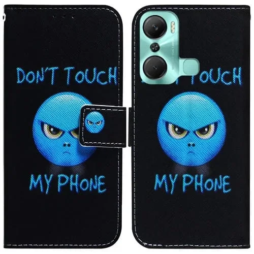 Estuche para Infinix Hot 12 Pro de Cuero con Tapa Horizontal y Dibujo Coloreado (Ira)