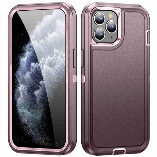Estuche para iPhone 11 Pro Life Resistente al Agua (Púrpura + Rosa)