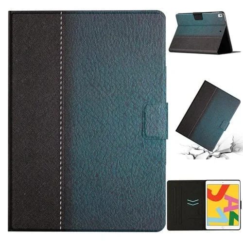 Estuche para Tableta Cuero Inteligente Apple iPad Pro 10.5 (2019) y 10.2 (Verde)