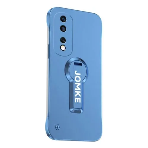 Estuche para Teléfono Honor 80 con Soporte Giratorio 360 Grados y Barniz para Hornear (Azul)