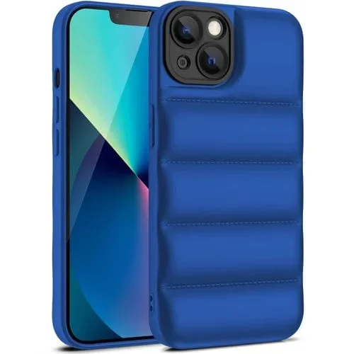 Estuche para Teléfono iPhone 11 Pro Max Eiderdown Airbag a Prueba de Golpes (Azul)