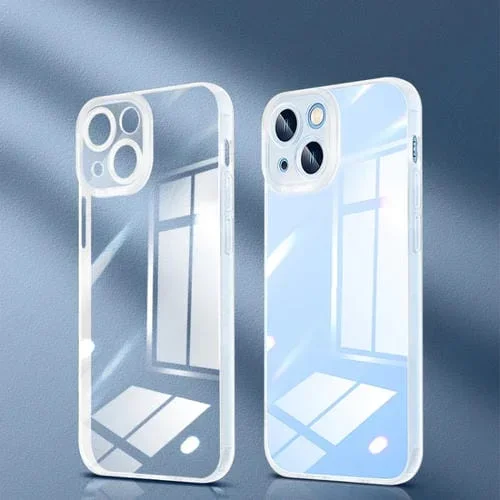 Estuche para Teléfono iPhone 13 Pro Alta Transparencia Baño de Cristal (Esmerilado)