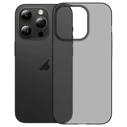 Estuche para Teléfono iPhone 13 Pro Niebla de Hielo Alta Transparencia (Gris Translúcido)