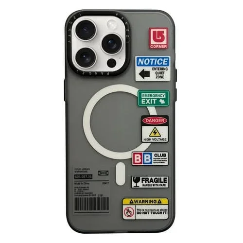 Estuche para Teléfono iPhone 14 Pro Max Imd Magsafe Esmerilado Doble Capa (Etiqueta Personalizada)