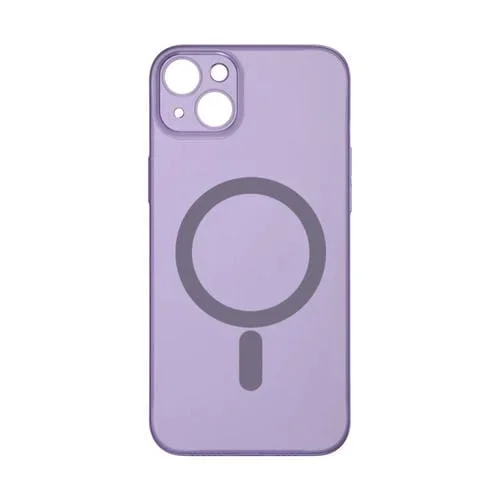 Estuche para teléfono Totudesign Aa-170 Zero Feeling Series para iPhone 14 Frosted Magsafe (Púrpura Claro)