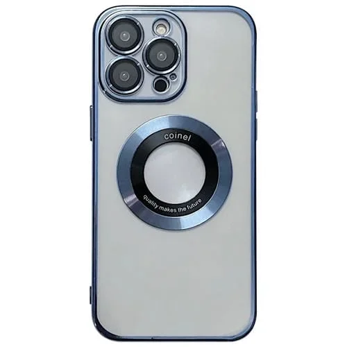 Estuche para Teléfono TPU Magsafe para iPhone 15 Pro (Azul)