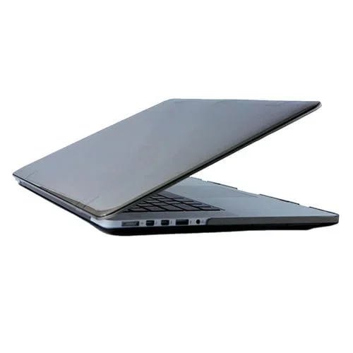 Estuche Protector de Cristal para Computadora Portátil MacBook Pro 13.3 A1706 A1708 A2179 (2020) (Gris)