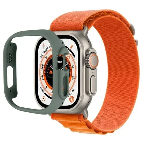 Estuche Protector PC Medio para Apple Watch Ultra 49mm (Caqui)