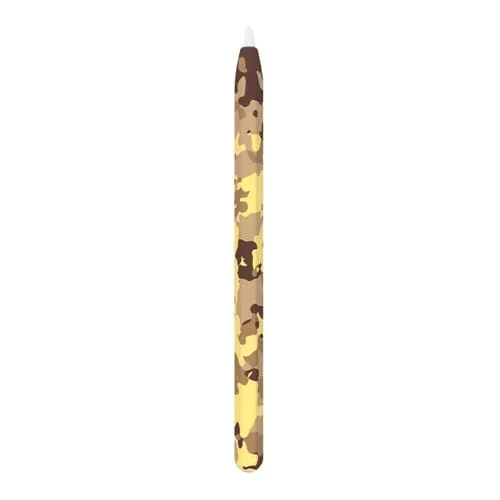 Estuche Protector Silicona Love Mei para Apple Pencil 1 Camuflaje (Amarillo)