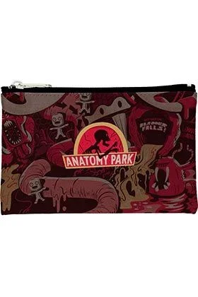 Estuche Rectangular Anatomy Park Rick Y Morty