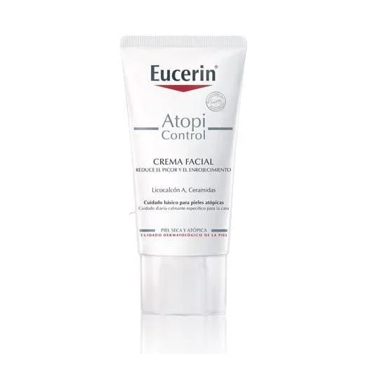 Eucerin AtopiControl Crema de día y noche Decollete, Cara All ages 50 ml