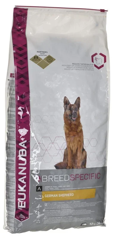 Eukanuba Alimento seco para perros adultos pastor alemán 12 kg