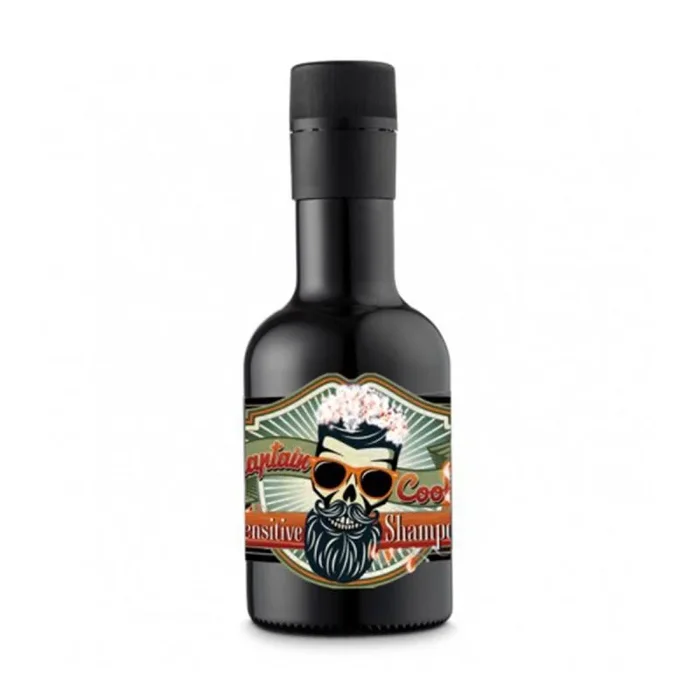 EUROSTIL Captain Cook CHAMPU Sensitive 250ML Unisex Adulto, Negro, Único