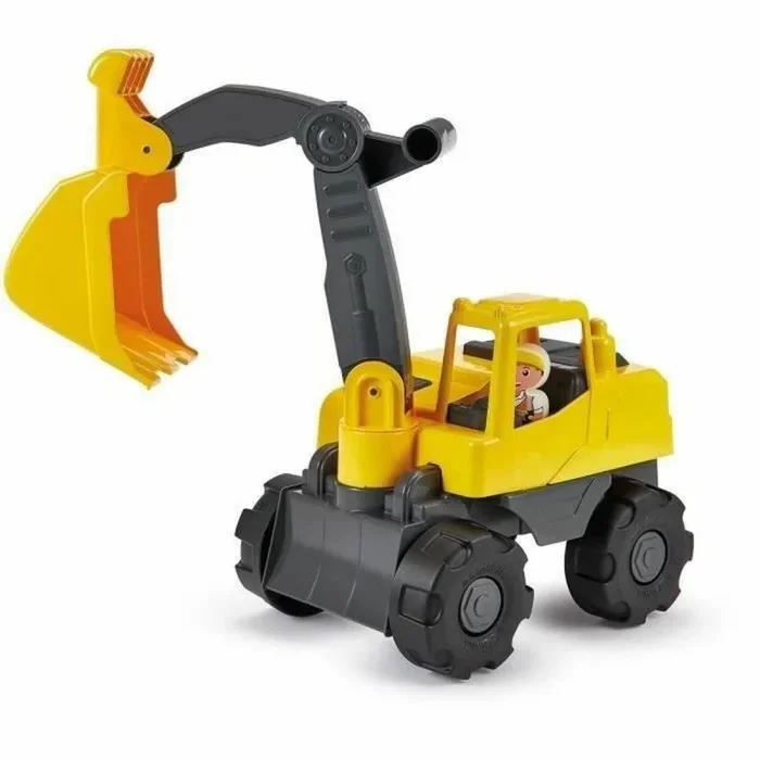 Excavadora ecoiffier amarillo 35,5 x 19,5 x 29 cm