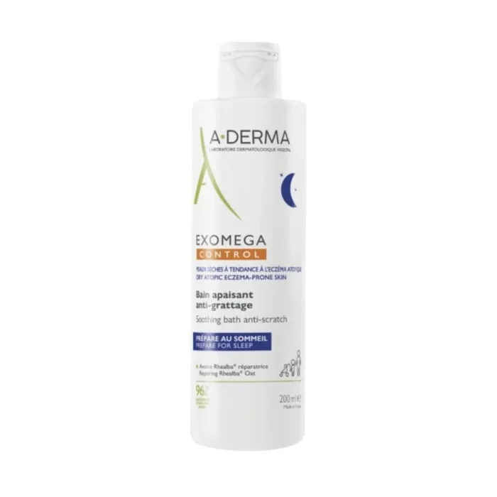 Exomega control baño calmante antipicor 200 ml