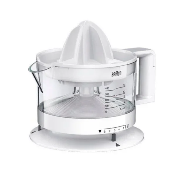 Exprimidor braun tribute collection cj3000wh 20w vaso 0.35l regulador de p ulpa apto lavavajillas