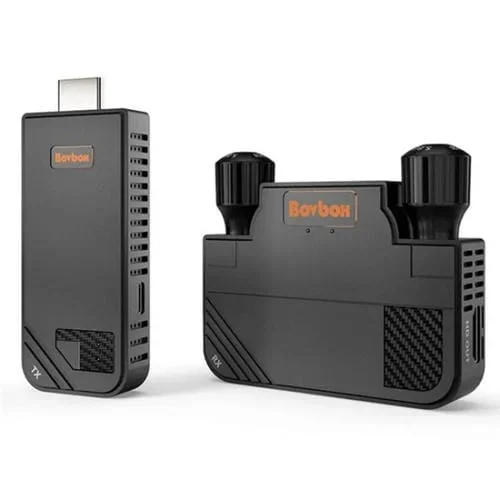 Extensor de Vídeo HDMI Inalámbrico WIFI Bovbox 091-HD 100 M para Conferencias (Enchufe Estadounidense)