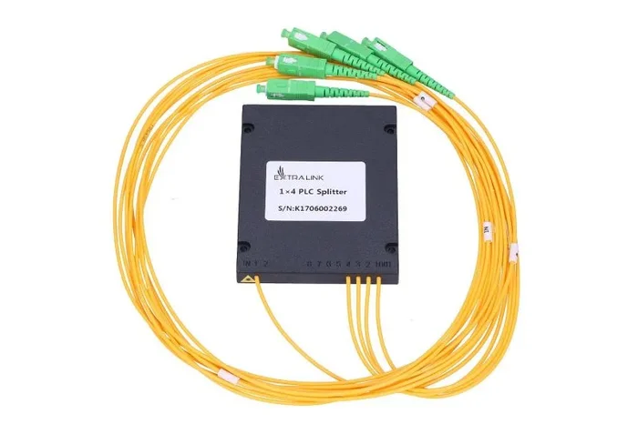 Extralink 1:4 plc sc/apc | splitter | 2,0mm, 1,5m, g657a, modulo abs