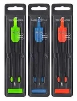 Faber castell compas escolar surtido 3 colores