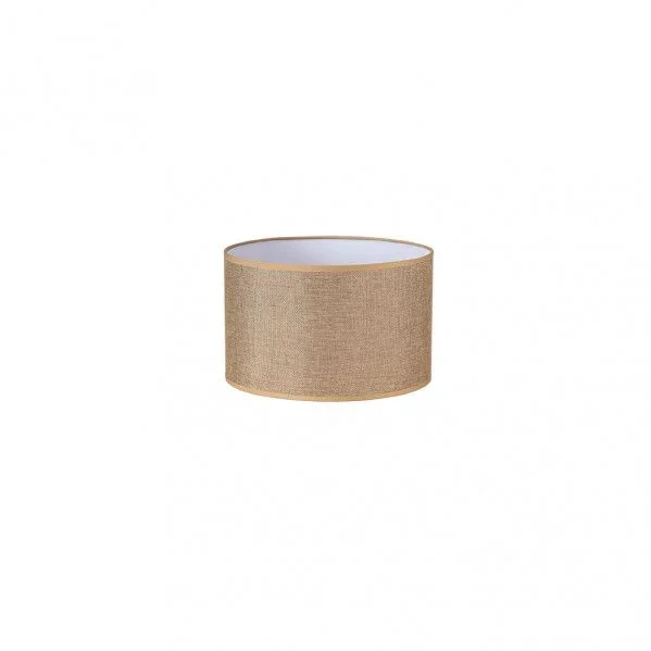 FABRILAMP – Pantalla Cilindrica Jin E27 Marron 22DX22dx15h Cm Tejido Saco-yute – FAB 176232202