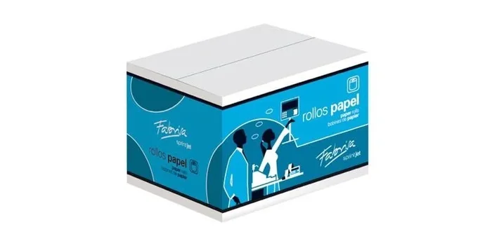 Fabrisa rollo electra – papel offset de alta blancura – 60gr./m2 – 74mmx65mm – mandril 12mm – 10ud. –