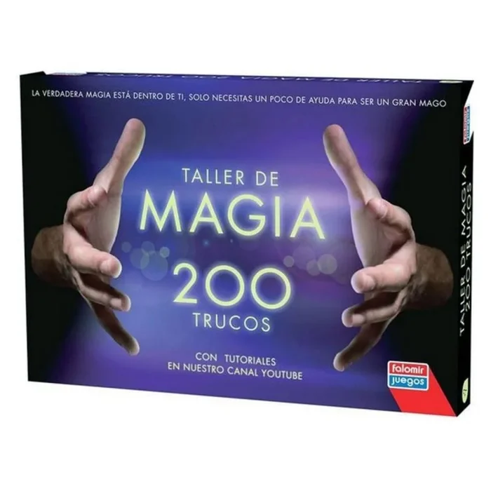 Falomir-Caja Magia 200 Trucos Juego de Mesa, multicolor, (32-1160)