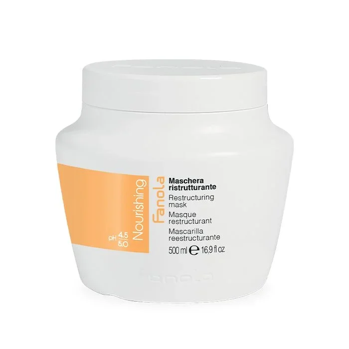 Fanola Nourishing Restructuring mascarilla para el pelo 500 ml Mujeres