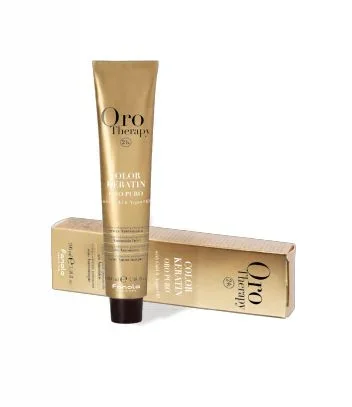 Fanola Oro Therapy 6.3 Dark Blonde Golden coloración del cabello Caoba 100 ml