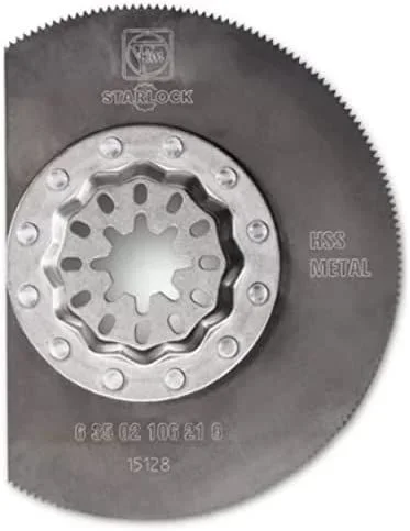 FEIN Disco de sierra FEIN HSS Ø 85 mm, Alojamiento SL, forma circular dentado metálico, Hoja de sierra para plásticos, plástico reforzado con fibra de vidrio, madera, masilla y metales no ferrosos