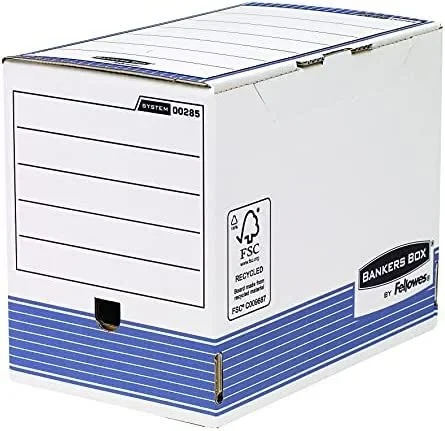 Fellowes 1131002 archivador organizador Papel Azul, Blanco