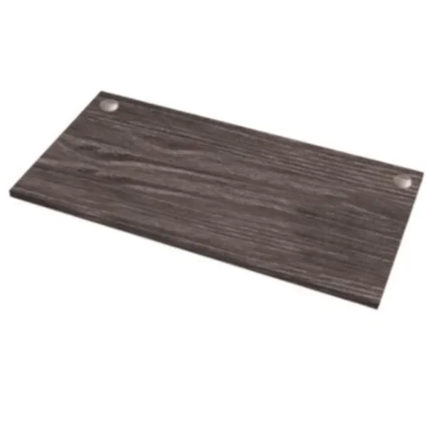 Fellowes 9870901 tapa pasacables Forma rectangular Melamina, PVC Roble